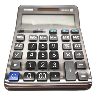 CASIO 卡西歐 12位數雙電源稅率商用計算機 205.5 x 149.5 x 35.1mm 250g, DM-1200FM, 1個