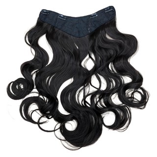 魔髮樂 波浪捲U型髮片 B5062 26吋, 黑棕色, 1片