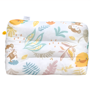 PiYOPiYO黃色小鴨 涼感逗趣枕 聚酯纖維 經典3D立體逗趣布面, 42 x 31 x 6cm, 淺草綠