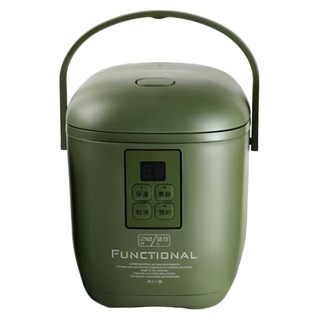 LOHACAMP 樂活不露 3人用 189 x 171 x 204mm 900ml 戰術綠 家用電子鍋, EP-301