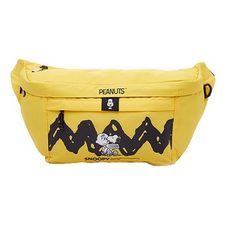 SNOOPY 史努比 斜背包 查理布朗, 黃色