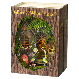 CUTE ROOM 智趣屋 DIY 手作袖珍屋 MINI 109, 密林奇境 棕色, 1個
