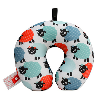 DQ&CO 緩衝顆粒護頸枕 可吊掛好攜帶