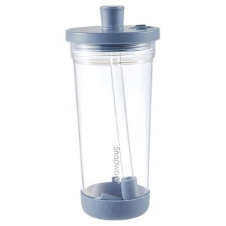 Corelle Brands 康寧餐具 Snapware 海洋系列 Tritan跳跳吸管杯, 碧波藍, 840ml, 1個