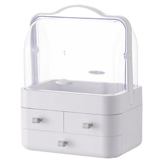 化妝品收納箱 一般款, 太空灰, 1個