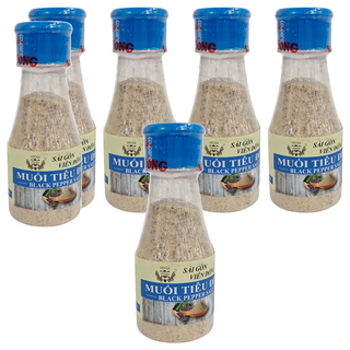 vidosa 胡椒鹽 成分：鹽、黑胡椒、調味劑, 100g, 6瓶