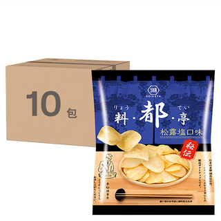 KOIKEYA 湖池屋 料都亭 洋芋片, 松露鹽口味, 29g, 10包