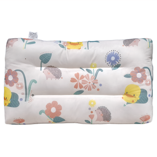 PiYOPiYO 黃色小鴨 加大涼感逗趣枕, 雙面設計, 特選彈力針織冰絲棉, 經典3D逗逗絨面, 50 x 30 x 6cm, 藏青色