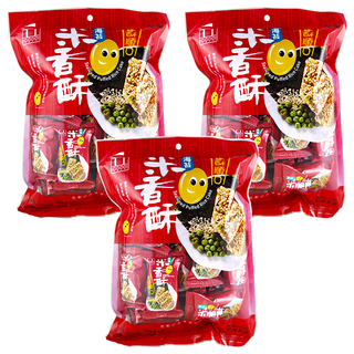 安堡 海苔米香酥 台灣製造, 288g, 3袋