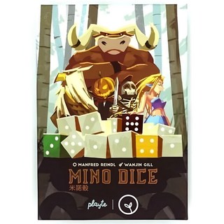 playte 米諾骰 MINO DICE 繁體中文版, 適合14歲以上, 3-6人遊戲, 30分鐘, 1盒