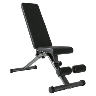 二合一健身椅 FL012 優選皮革鋼材珍珠棉 承重300Kg, 1個, 黑色