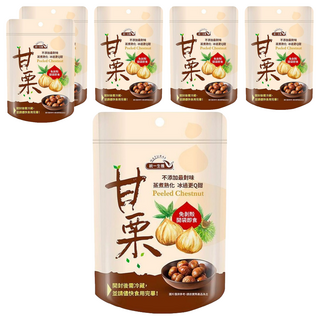 統一生機 甘栗, 150g, 6包