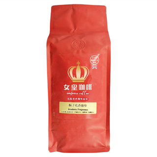 女皇咖啡 梔子花香咖啡 阿拉比卡咖啡豆 中焙 454g, 1包