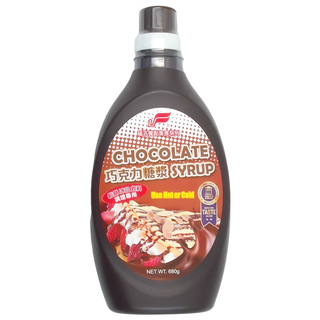 FUFANN 福汎 巧克力糖漿, 680g, 冷熱皆宜, 1瓶