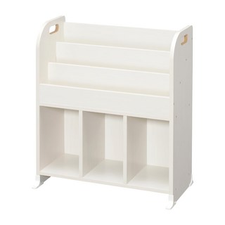 IRIS OHYAMA 愛麗思歐雅瑪 童心繪本架 ER-6030, 灰白色, 3層, 1個