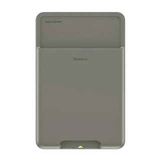 Baseus 倍思 手機背貼矽膠卡套 92mm*60mm, 深灰色, 1個