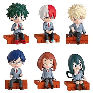 Re-MeNT 盒玩 我的英雄學院 回家路上的短暫時間 桌角保護套 6款, 多色, 1盒