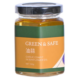 GREEN&SAFE 永豐餘生技 油蒜 蒜花 蒜頭 台灣產, 150g, 1罐