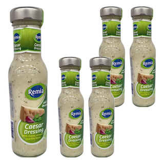REMIA 瑞米亞 凱薩沙拉醬，含起司、醋和精選香草, 250ml, 5瓶