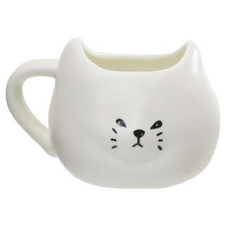 sun art 馬克杯, 1個, 厭世白貓