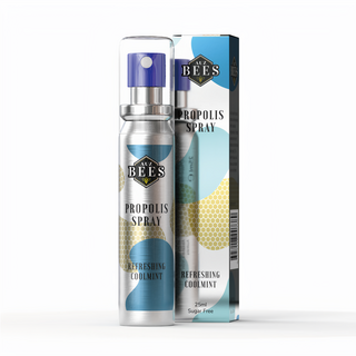 AUZ BEES 澳蜜工坊 澳洲蜂膠噴劑 25ml 清新薄荷 舒緩喉嚨不適 口氣清新, 1瓶