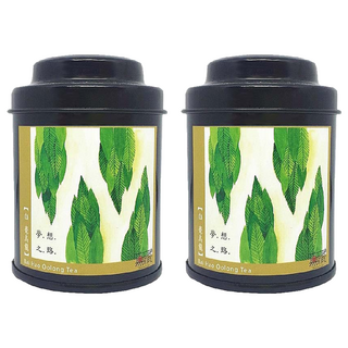 無藏茗茶 阿里山故事茶 白毫烏龍 小茶罐, 自然發酵 醇厚果蜜香, 清澈甘美 口齒留香, 冷泡熱飲都適合, 18g, 1罐, 2罐