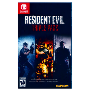 Nintendo 任天堂 SWITCH 惡靈古堡 三重包 中英文美版 Resident Evil Triple Pack