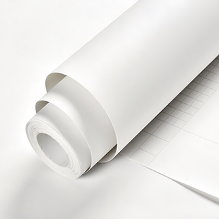 WA WALL ART 防水自黏壁紙 馬卡龍色系 PVC材質, 雪白色, 60 x 300cm