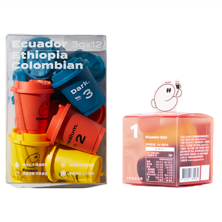 CUPPY 咖彼 冷萃凍乾咖啡經典組 | 冷萃技術保留原味 | 阿拉比卡咖啡豆 | 即溶咖啡, 1組, 3g, 15個