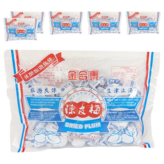 金合泰 陳皮梅, 生津止渴 旅遊良伴, 300g, 6袋