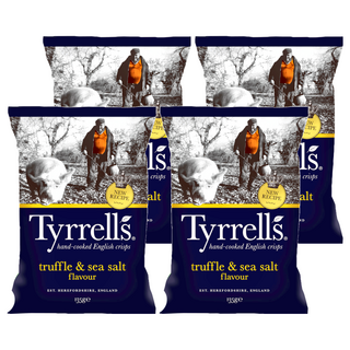 泰勒思洋芋片, 多種口味可選 英式手工製作, 135g, 4包