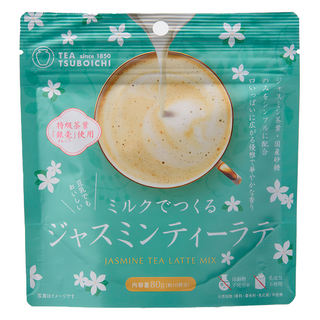TEA TSUBOICHI 坪市製茶 茉莉花茶粉 沖泡用, 1包, 80g