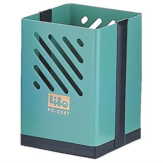 Life 徠福 2347新潮筆筒, 顏色隨機, 1個