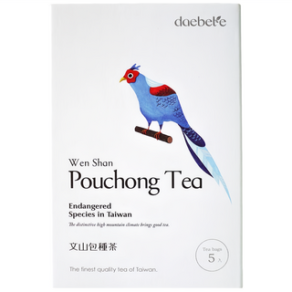 daebete 茶米茶 寶島生態文山包種茶 回甘蜜綠茶湯 清芳雅致花香, 6g, 5包, 1盒