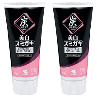 KOBAYASHI 小林製藥 Sumigaki 亮潔炭牙膏 去除牙漬 90g, 2條