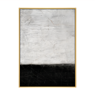 抽象畫 獨白II 掛畫, 59.4 x 42cm, 木色