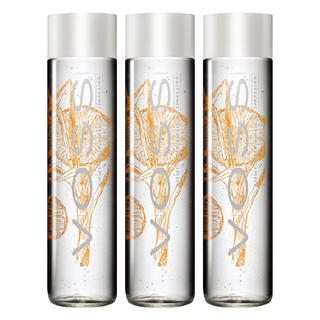 VOSS 芙絲風味氣泡水 柑橘檸檬草, 瓶裝水界的愛馬仕, 無糖零熱量, 375ml, 3瓶