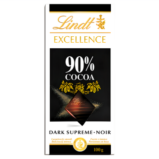 Lindt 瑞士蓮 極醇系列 90%巧克力片, 100g, 1片