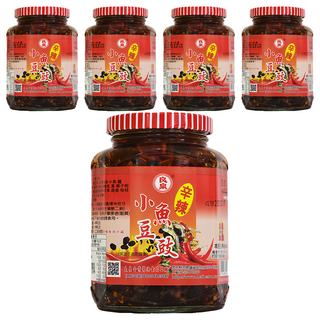 良泉 小魚豆鼓, 辛辣, 400g, 5罐