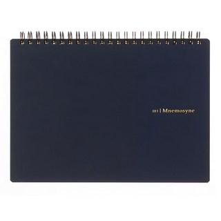 maruman MNEMOSYNE 創意空白橫式筆記本, 單色, 1本