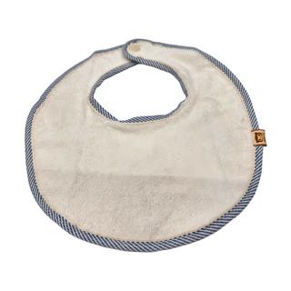 HiBOU 喜福 寶貝圍兜兜 100%有機棉 0歲以上適用, 海松藍, 1件