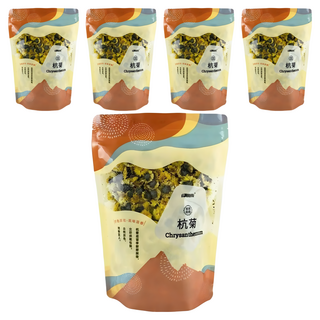 山海經脈 杭菊, 友善耕種, 無添加人工色素, 自然原色, 清香宜人, 50g, 1包, 5包