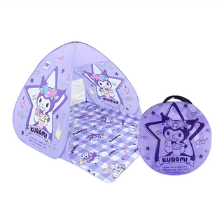 AKIRA 御衣坊 小星星速開帳蓬 透氣設計 攜帶便利, 酷洛米, 2~3人