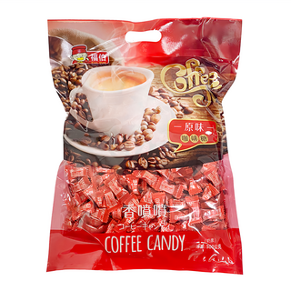 福伯 原味咖啡糖, 500g, 1袋