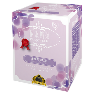 PIPO 啡堡創飲 植本奶茶 金釀葡萄紅茶, 富含白藜蘆醇及多酚類化合物等天然抗氧化劑, 5g, 8包, 1盒