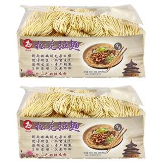 鷹馬牌 松花拉麵 台灣製造, 2包, 900g