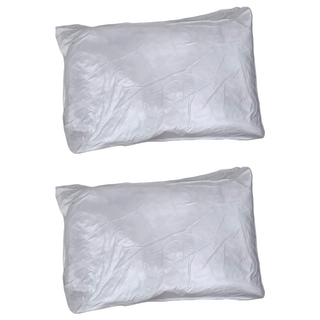 Margaery 飯店級天然羽絨枕 10%羽絨 90%羽毛填充, 白色, 2個