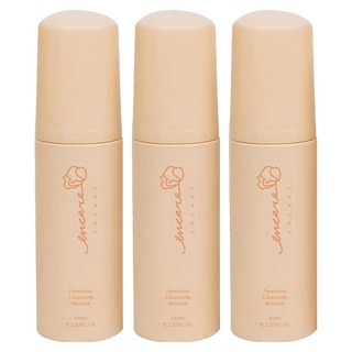 Enlyco茵儷珂 茵可兒系列 淨香公主私密潔淨慕斯, 60ml, 3件