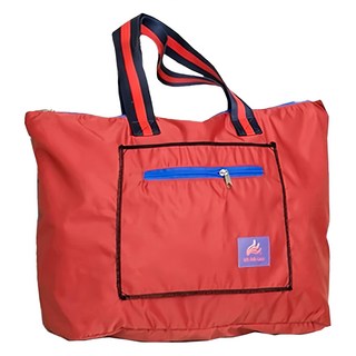 MI MI LEO 台灣製輕便防潑水旅行拉桿袋, 深紅, 1個