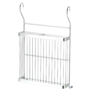 DAY&DAY 日日家居 刀架 掛式 ST3015C #304不鏽鋼 W250*D90*H390MM, 銀色, 1個